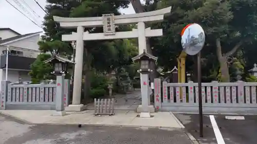 菊田神社の鳥居