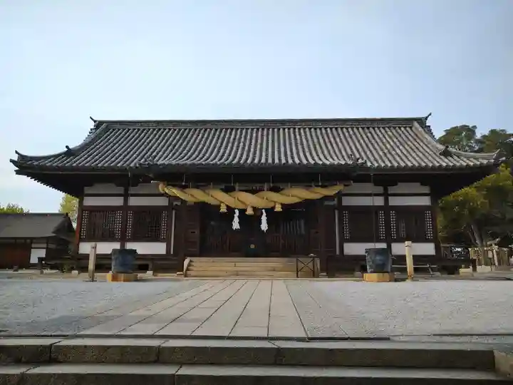 阿智神社の本殿・本堂