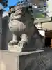 川越熊野神社の狛犬