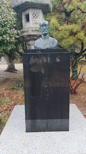 京都乃木神社の像