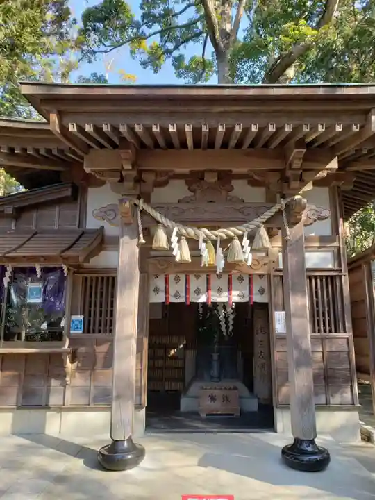 魂生神社の本殿・本堂
