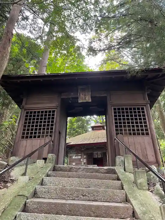 寺下観音の山門・神門
