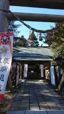 涌谷神社の本殿・本堂
