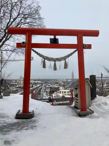 星置神社の鳥居