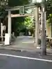 銀杏岡八幡神社の鳥居
