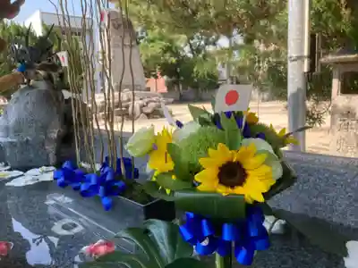 三津厳島神社の手水舎