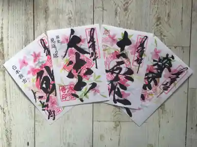 つつじ・さつき柄季節限定御朱印