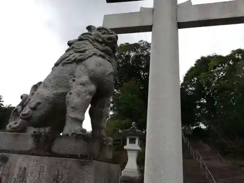 茨城縣護國神社の狛犬