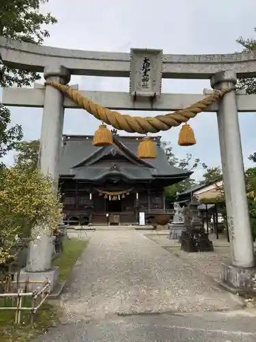 大地主神社の鳥居