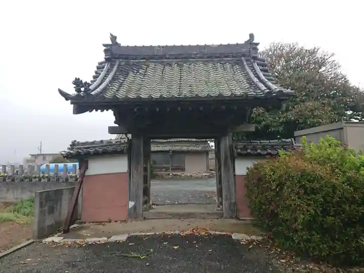 地持寺(地持庵)の山門・神門