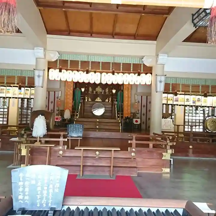 大阪護國神社の本殿・本堂