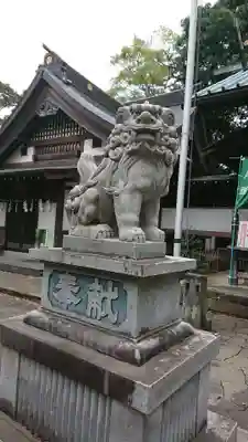 伊豆美神社の狛犬