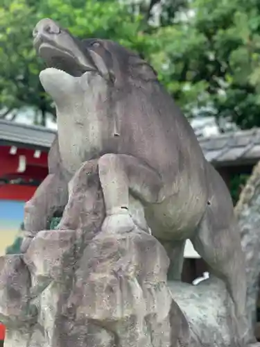 護王神社の狛犬