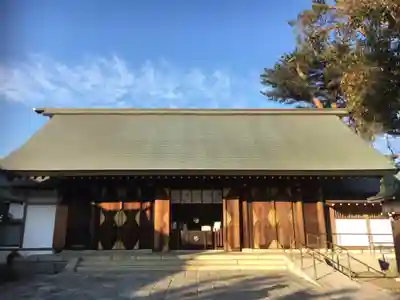松陰神社の本殿・本堂