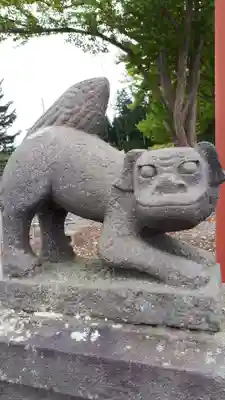 京極八幡神社の狛犬