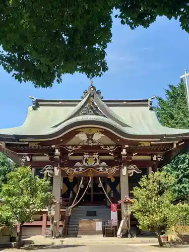 諏訪神社の本殿・本堂