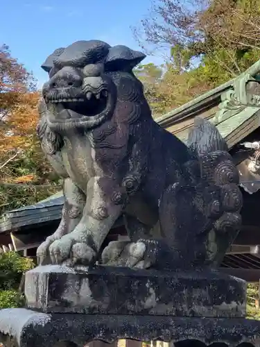 大野湊神社の狛犬