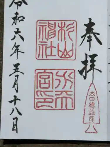 太田杉山神社・横濱水天宮(神奈川県)