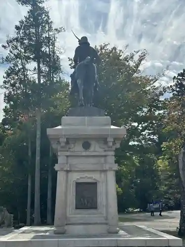 宮城縣護國神社の像
