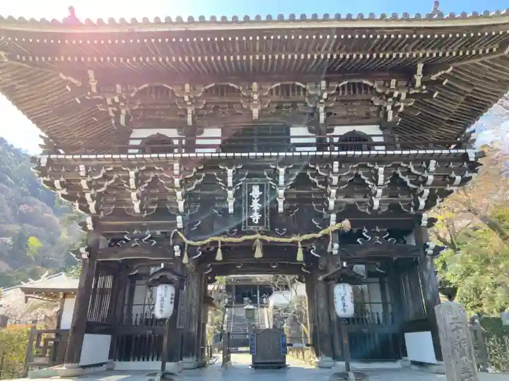 善峯寺の山門・神門