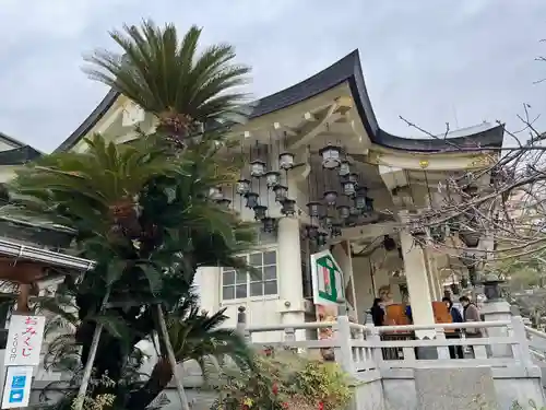 難波八阪神社の本殿・本堂