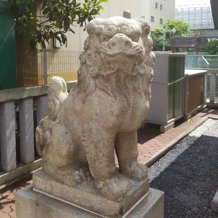住吉神社 勝どき御旅所の狛犬