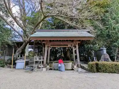 椿岸神社の手水舎