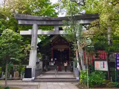 江東天祖神社の鳥居