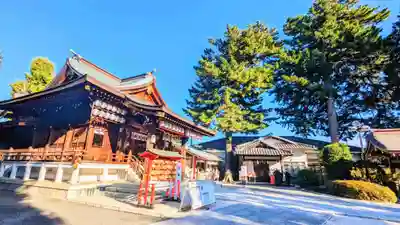 中野沼袋氷川神社の本殿・本堂