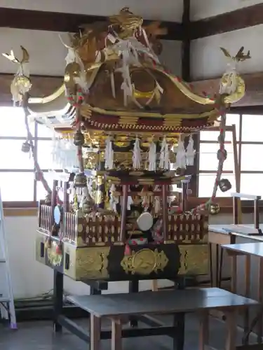 山梨岡神社のお祭り