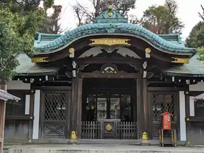 白金氷川神社の本殿・本堂