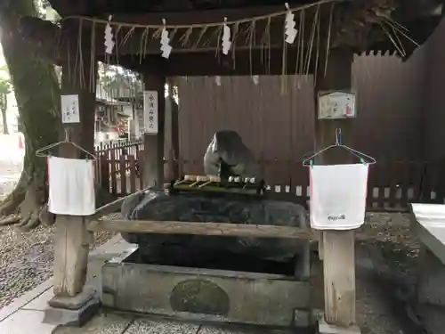 調神社の手水舎