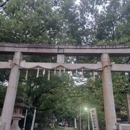 刺田比古神社の鳥居
