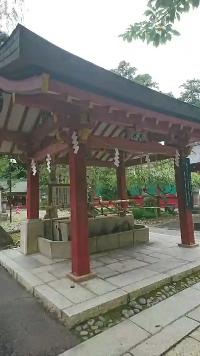 志波彦神社・鹽竈神社の手水舎