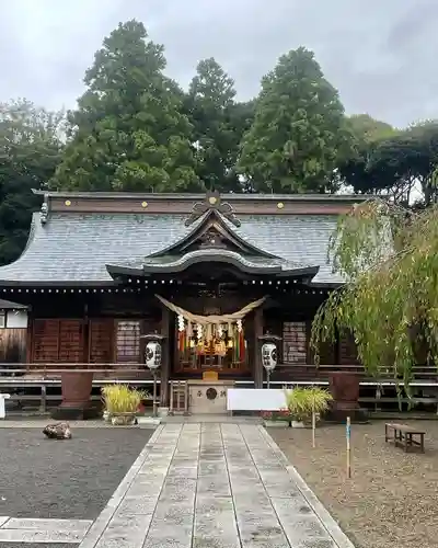 常陸第三宮　吉田神社の本殿・本堂