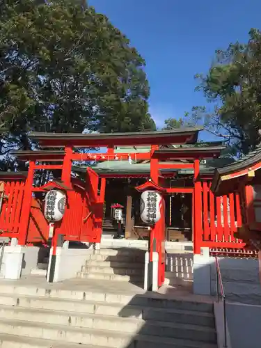 馬橋稲荷神社の鳥居