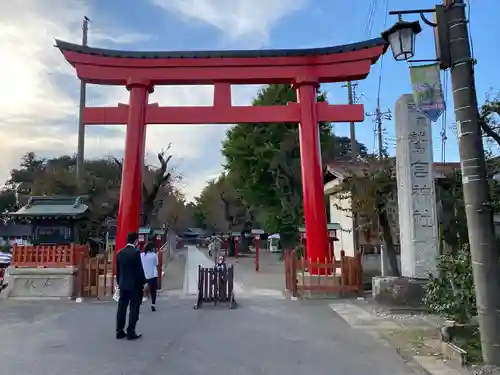 鷲宮神社の鳥居