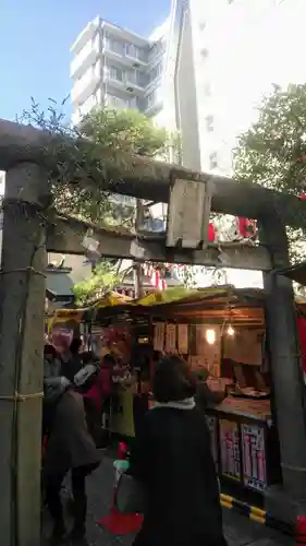 練馬大鳥神社の鳥居