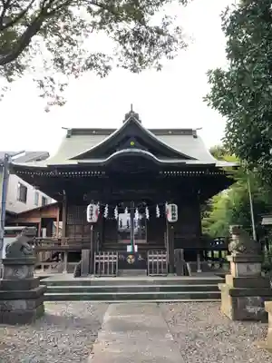 立川熊野神社の本殿・本堂