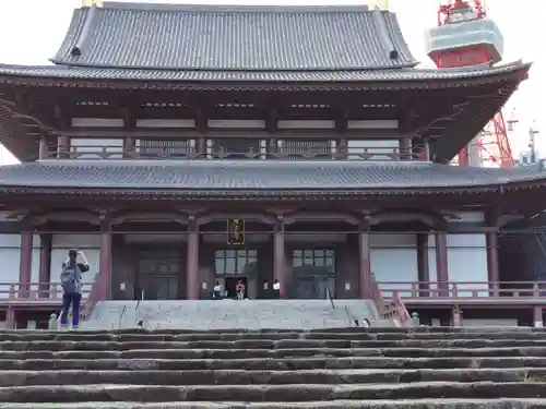 増上寺塔頭 三縁山 宝珠院の本殿・本堂