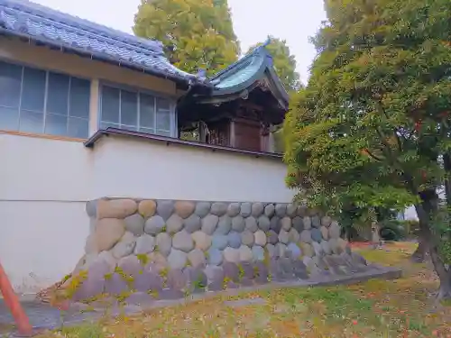 八幡社（毛受）の本殿・本堂