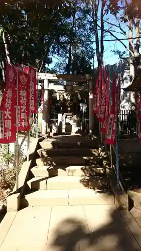 太子堂八幡神社の鳥居