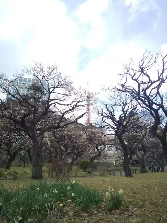 芝東照宮の周辺