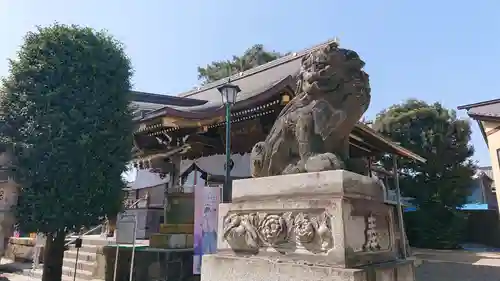 健田須賀神社の狛犬