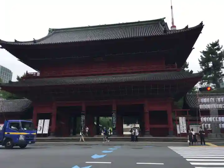 増上寺の山門・神門