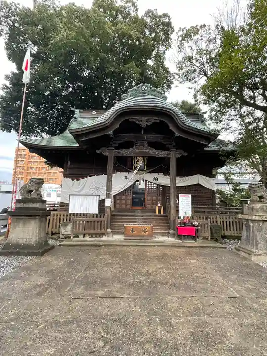 阿邪訶根神社の本殿・本堂