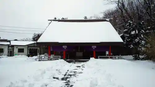 輪西神社の本殿