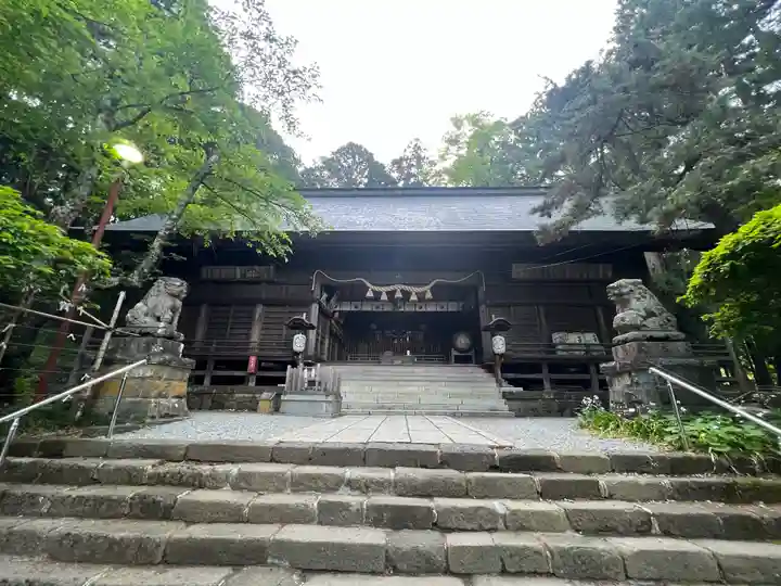 河口浅間神社の本殿・本堂