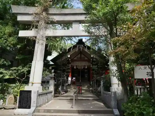 天祖神社の鳥居