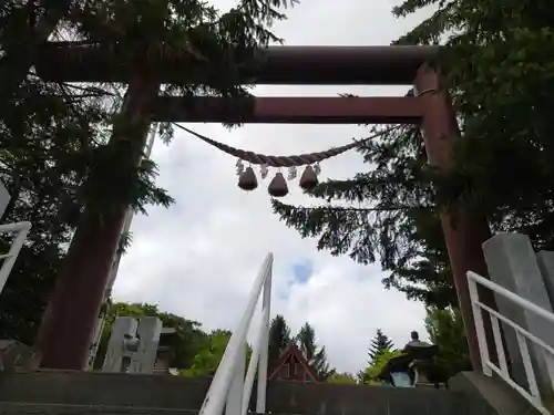 上手稲神社の鳥居